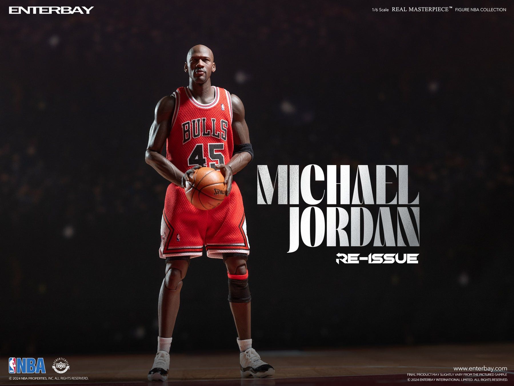 Michael Jordan - Enterbay (Nba basketball) action figure collectible [Barcode 4897020281092] - Main Image 3