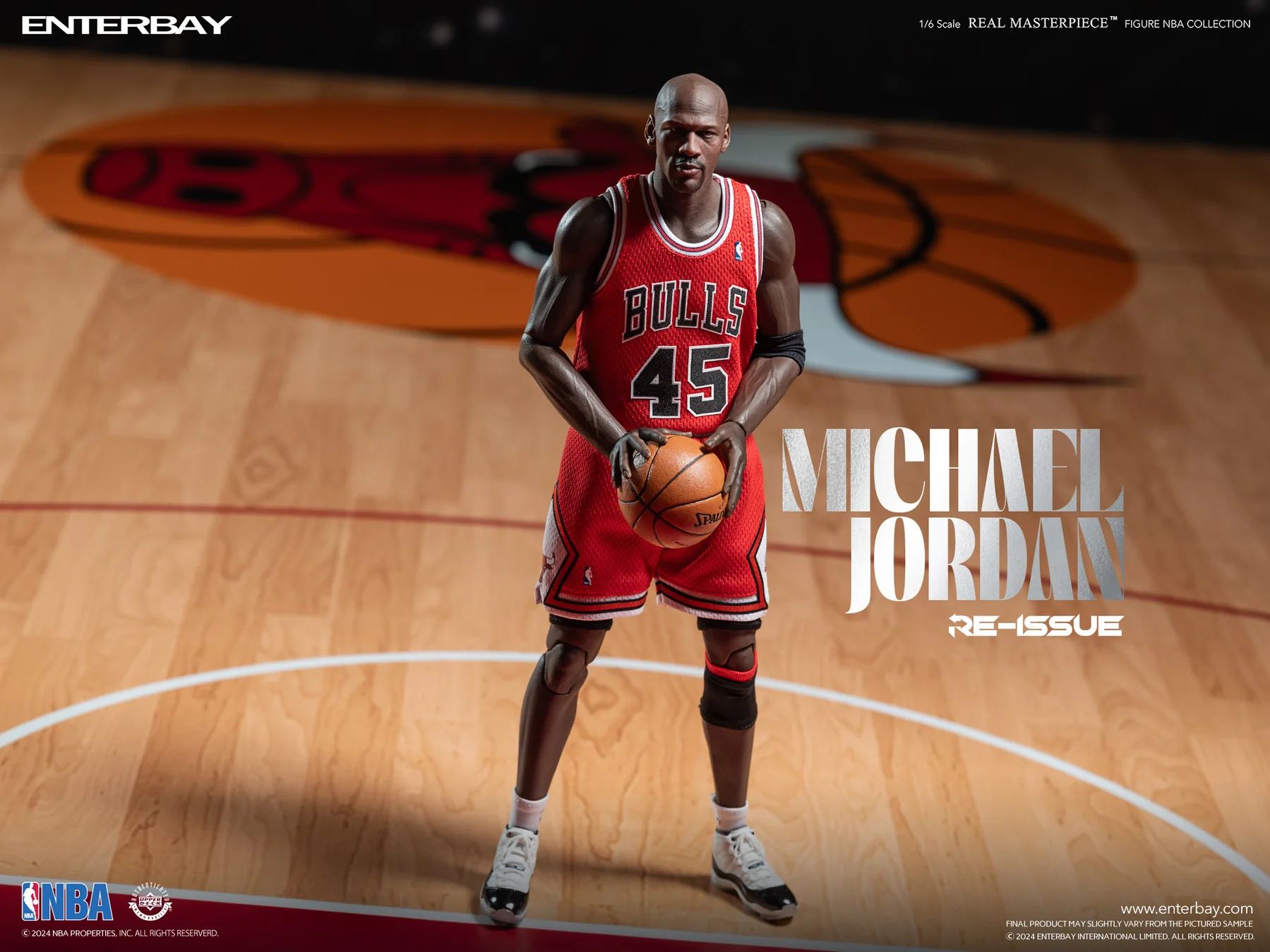 Michael Jordan - Enterbay (Nba basketball) action figure collectible [Barcode 4897020281092] - Main Image 6