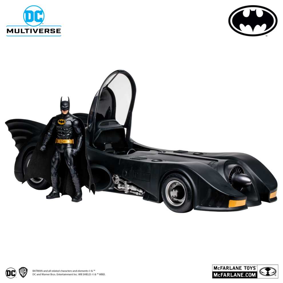 Mcfarlane Toys DC Multiverse Batman and Batmobile Gold Label   action figure collectible - Main Image 4