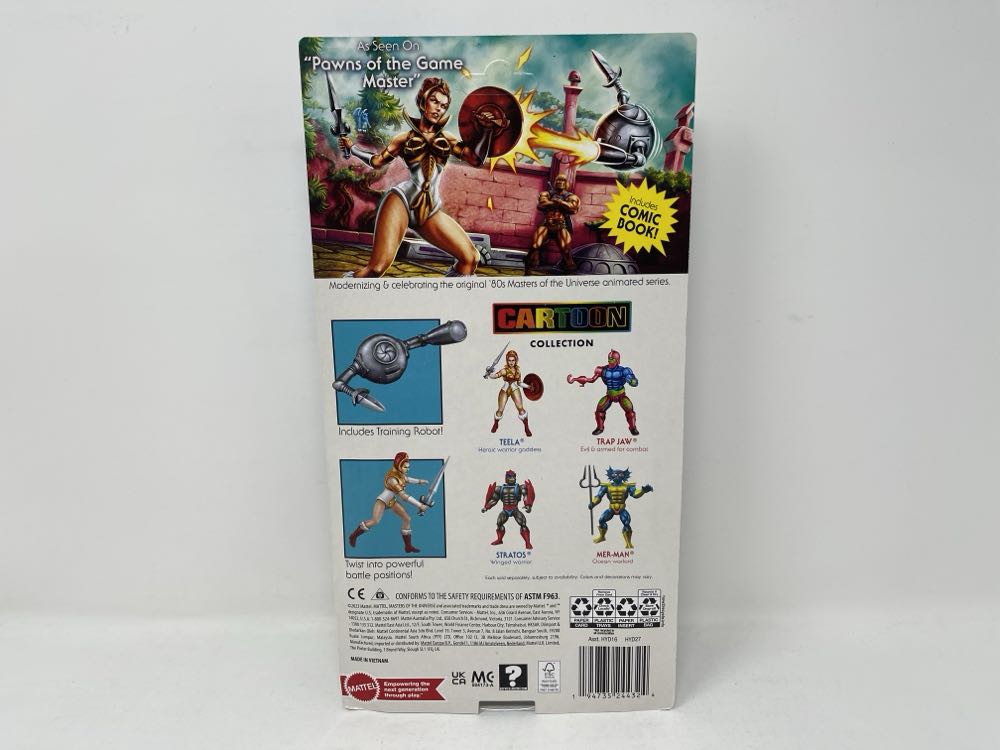 Teela - Cartoon - Mattel (Masters Of The Universe) action figure collectible [Barcode 194735244324] - Main Image 2