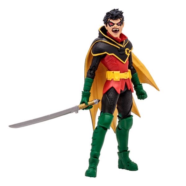 DC Multiverse  Gold Label DC vs. Vampires Series ROBIN (Walmart Exclusive) - McFarlane - DC Multiverse (DC Multiverse) action figure collectible [Barcode 787926171112] - Main Image 3