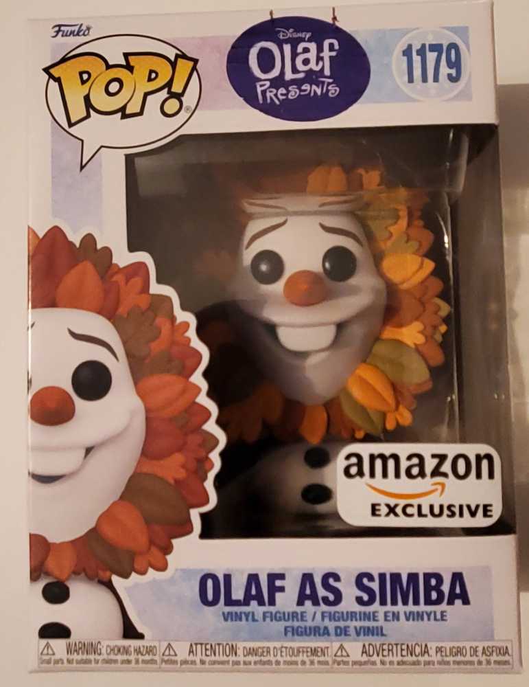 1179 Olaf as Simba - Disney: Olaf Presents - Funko (Funko Pop!) action figure collectible [Barcode 889698618236] - Main Image 2