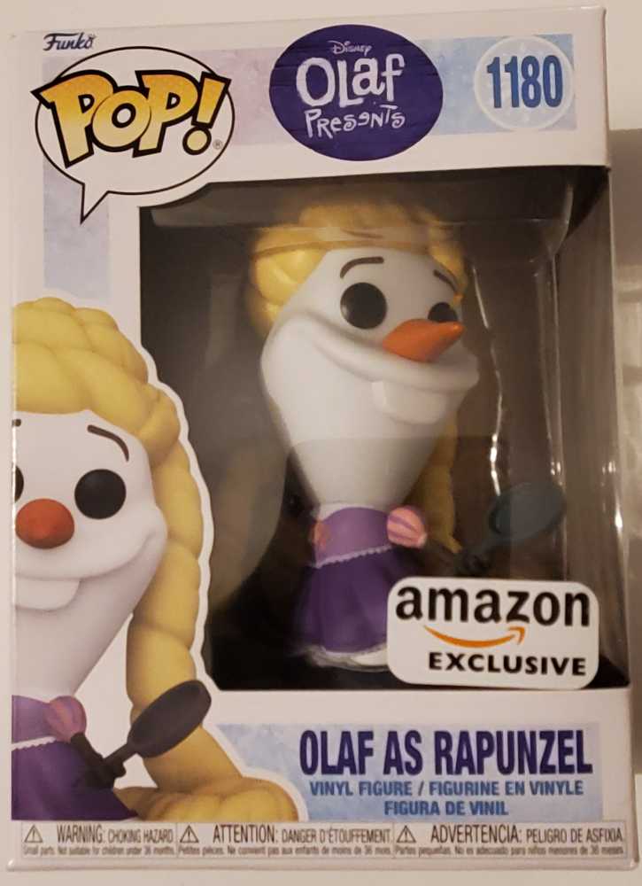 1180 Olaf as Rapunzel - Disney: Olaf Presents  - Funko (Funko Pop!) action figure collectible [Barcode 889698618250] - Main Image 2