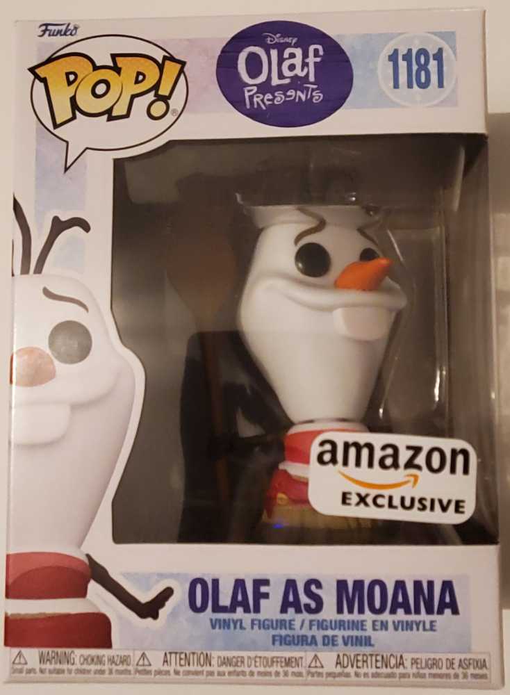 1181 Olaf as Moana - Disney: Olaf Presents  - Funko (Funko Pop!) action figure collectible [Barcode 889698618243] - Main Image 2