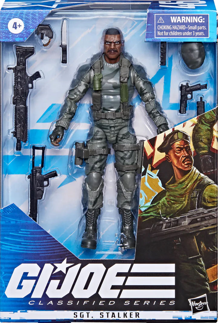 z46 (Unopened) Sgt. Stalker - Hasbro (G.I. Joe) action figure collectible - Main Image 4