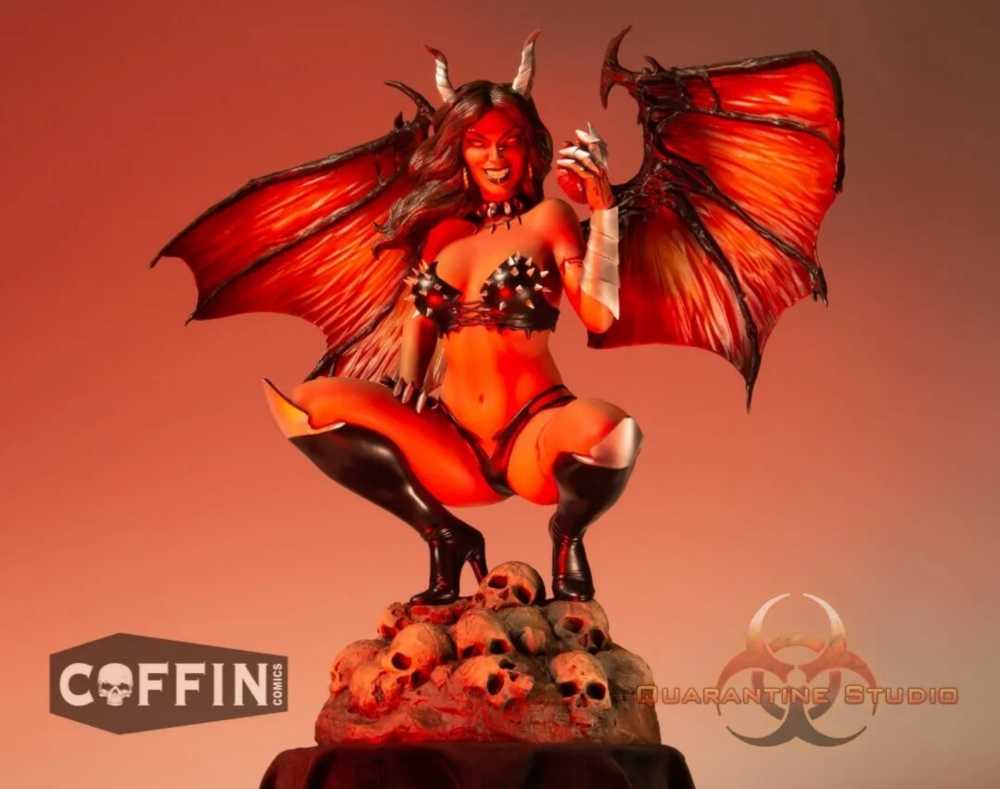 Statue: Hellwitch - Quarantine Studios (Hellwitch) action figure collectible [Barcode 651519870884] - Main Image 3