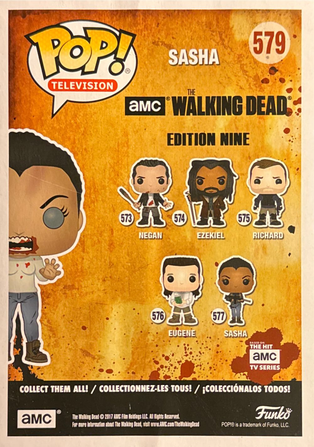 Sasha Walker (Funko Shop Limited Edition) - Funko (The Walking Dead) action figure collectible [Barcode 889698250870] - Main Image 2