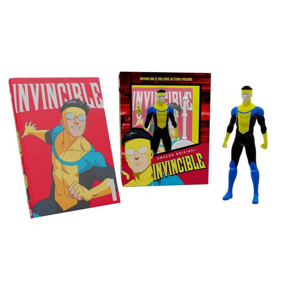 Diamond Select Toys Invincible Invincible 20th Anniversary Collection Books A Million Exclusive   action figure collectible [Barcode 9781534398788] - Main Image 4