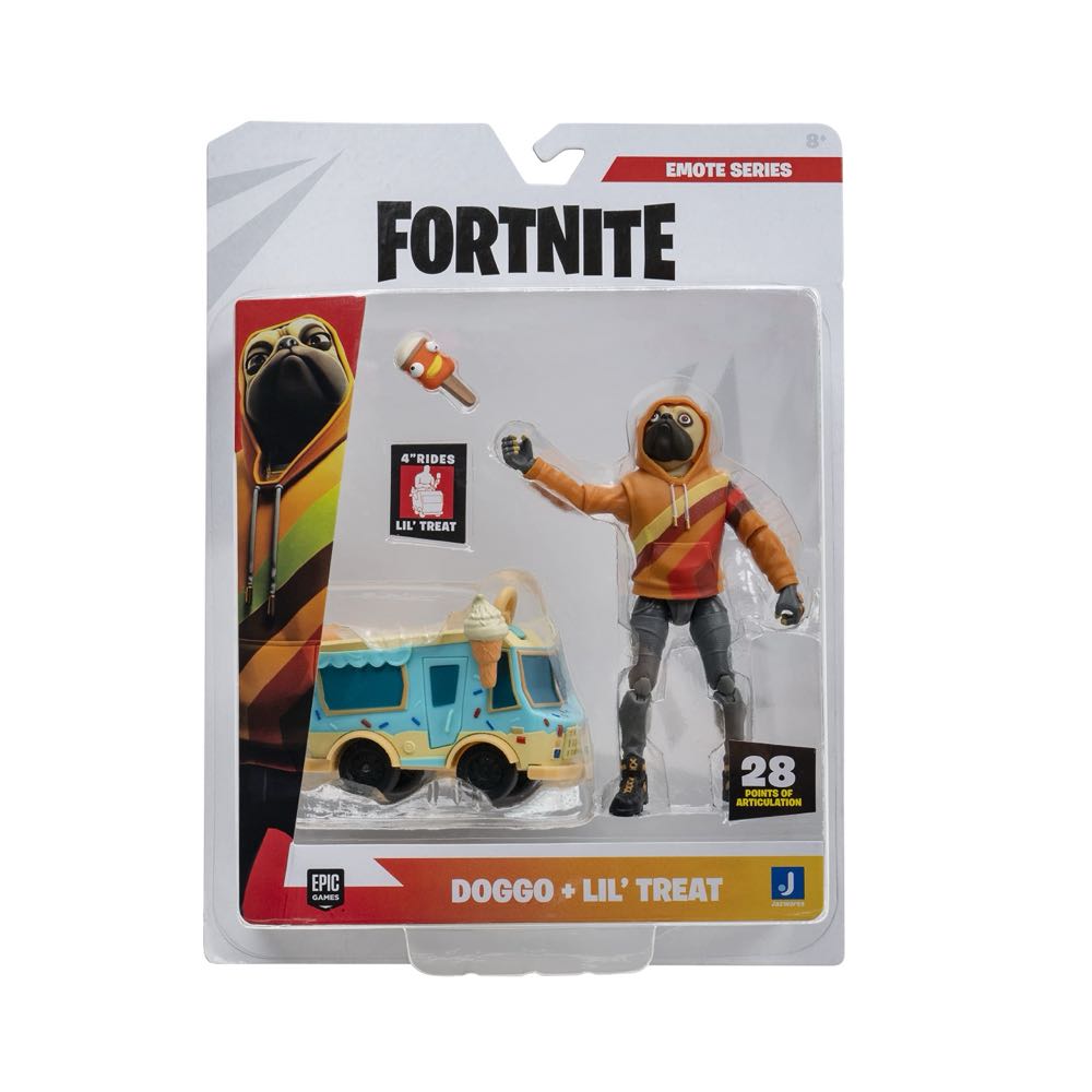 Fortnite: Puppy - Jazwares (Fortnite: Emote Series) action figure collectible - Main Image 2