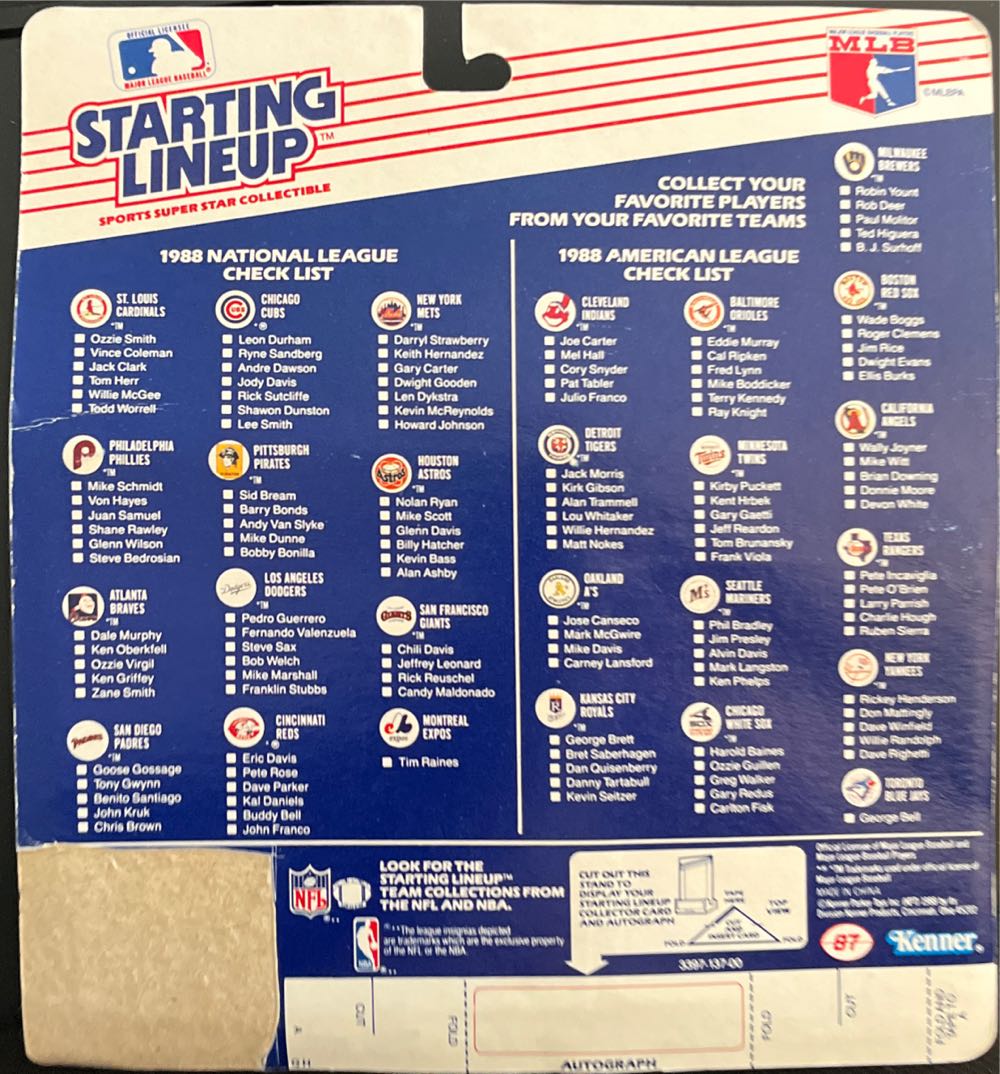 Rob Deer - Kenner (Baseball) action figure collectible [Barcode 076281860503] - Main Image 2