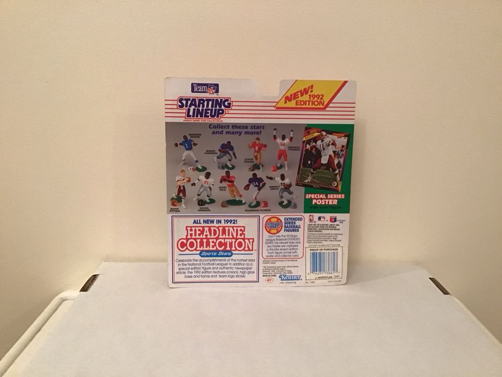 Jeff Hostetler - Kenner action figure collectible - Main Image 2