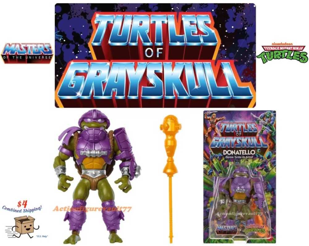 Motu Donatello - Mattel (Turtles of Grayskull) action figure collectible [Barcode 194735165582] - Main Image 4