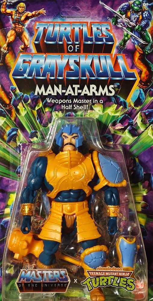 MOTU Turtles of Grayskull: Man-At-Arms - Mattel (Turtles of Grayskull) action figure collectible [Barcode 194735165568] - Main Image 2