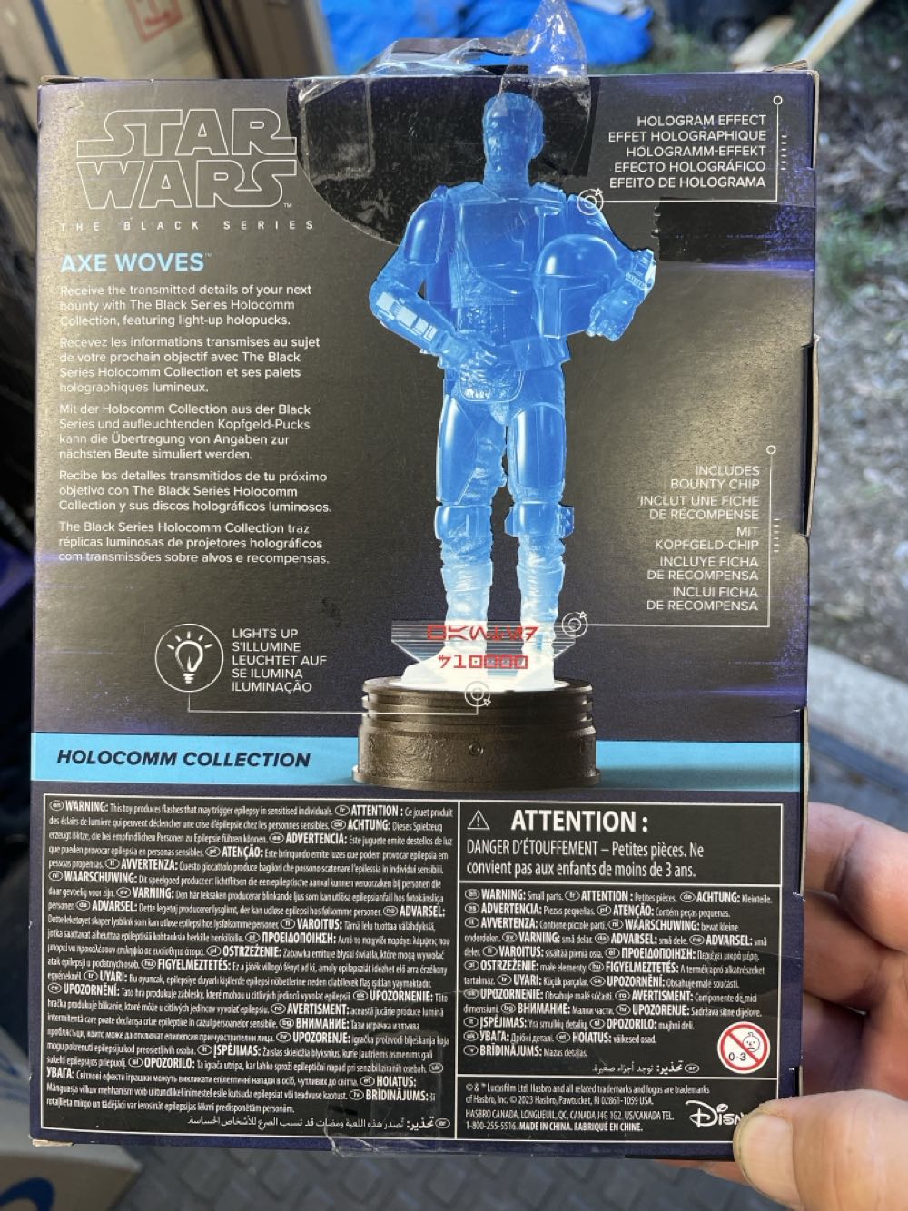 Axe Woves - Hasbro (Star Wars The Black Series : Holocomm Collection) action figure collectible [Barcode 5010996179869] - Main Image 3