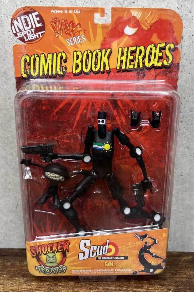 SOL - Shocker Toys (Indie Spotlight: Comic Book Heroes) action figure collectible - Main Image 2