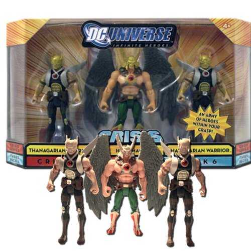 Crisis Series Three Pack 6 - Thanagarian Warrior™, Hawkman™, & Thanagarian Warrior™