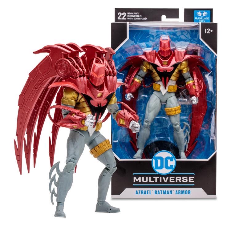 Azrael Red DC Multiverse Azrael Batman Armor