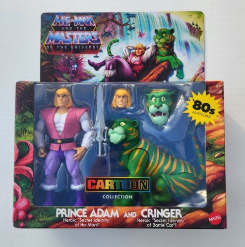 PRINCE ADAM & CRINGER Masters Of The Universe Origins Mattel