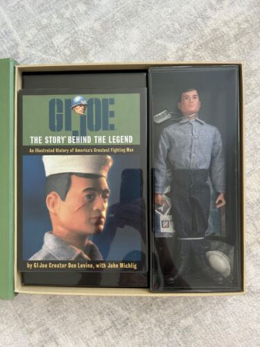 Gi Joe Pilot Masterpiece Edition Vol. Iv Vintage Hair The Ultimate Collectible! New In Box Brown Hasbro
