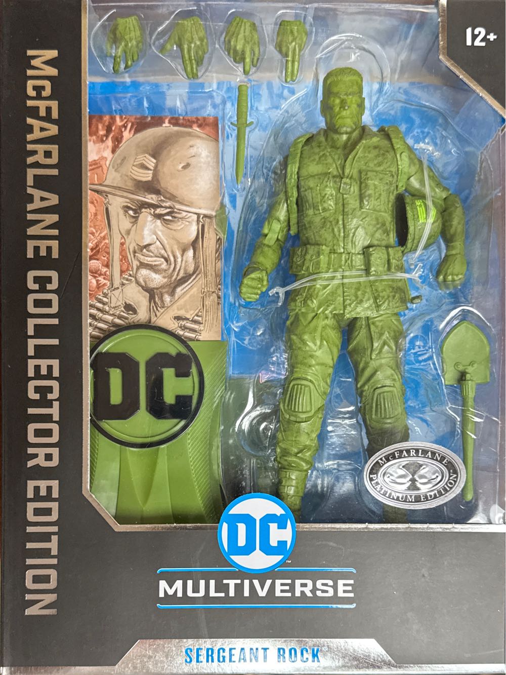 Sergeant Rock Mcfarlane Platinum