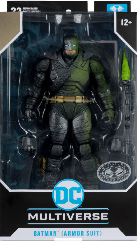 Batman (Armor Suit) Batman V Superman Dawn of Justice 7” Action Figure (PLATINUM EDITION)