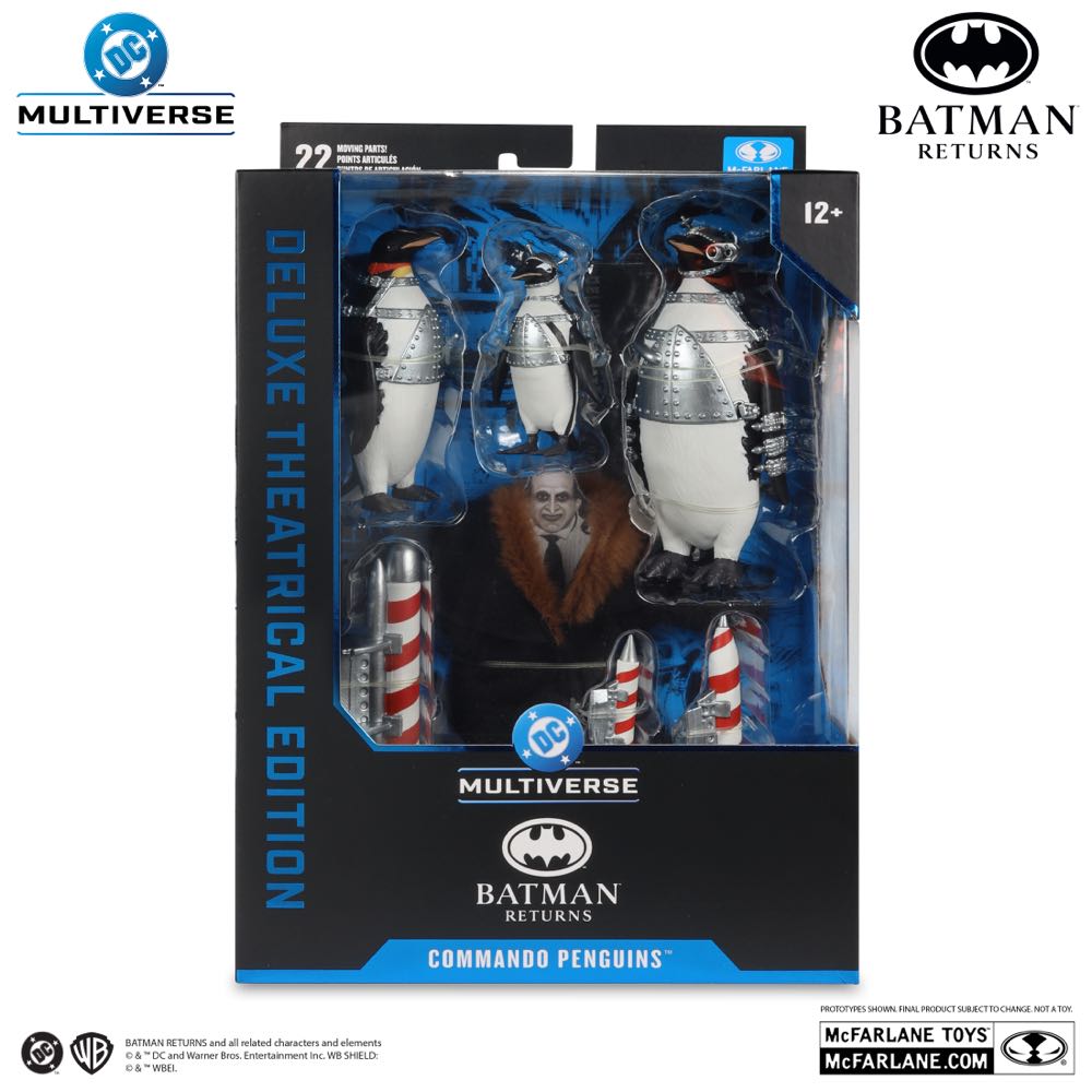 Penguin w/ Commando Penguins (Batman Returns) Batman Returns (1992) McFarlane Toys