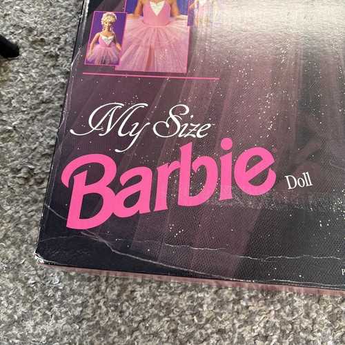 Vintage My Size Barbie Doll 3 Feet Tall Box 2517 Mattel New In Ballerina