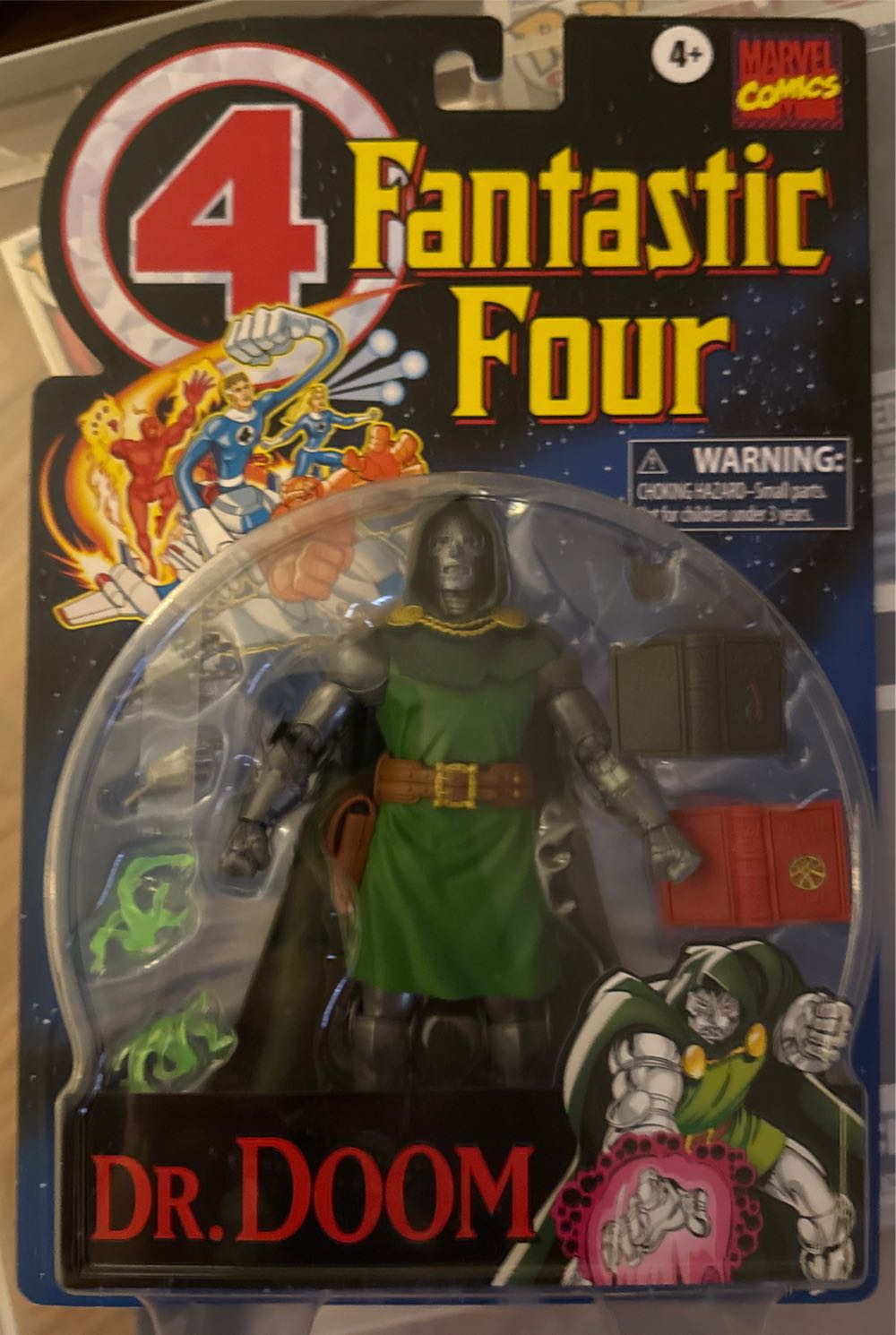 Dr Doom Fantastic Four Retro Series Hasbro