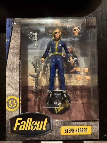 Mcfarlane Fallout Steph Harper Collectors Edition Inch