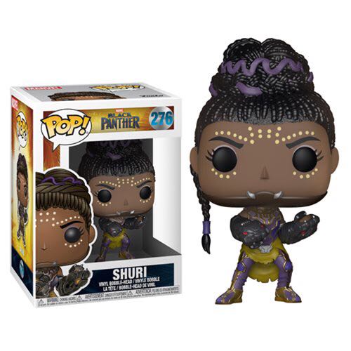 Black Panther. Shuri. Pop! 276 - Funko Pop Marvel (Marvel Black Panther) action figure collectible - Main Image 2