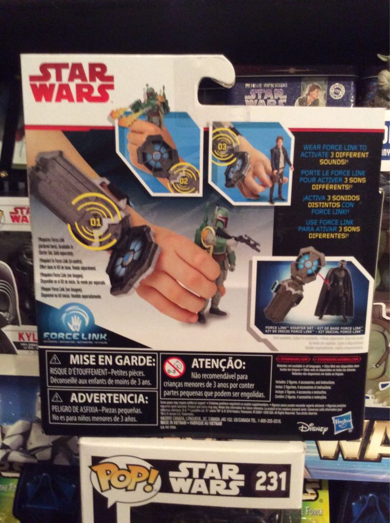 Han Solo - Boba Fett  (Force Link 2.0) action figure collectible - Main Image 2