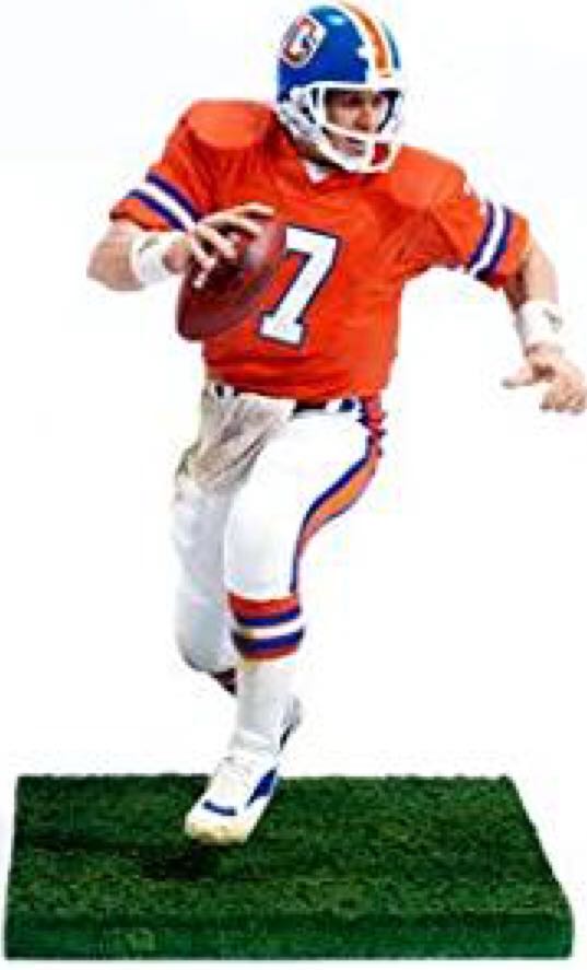 Denver Broncos John Elway Action  (NFL Legends) action figure collectible - Main Image 2