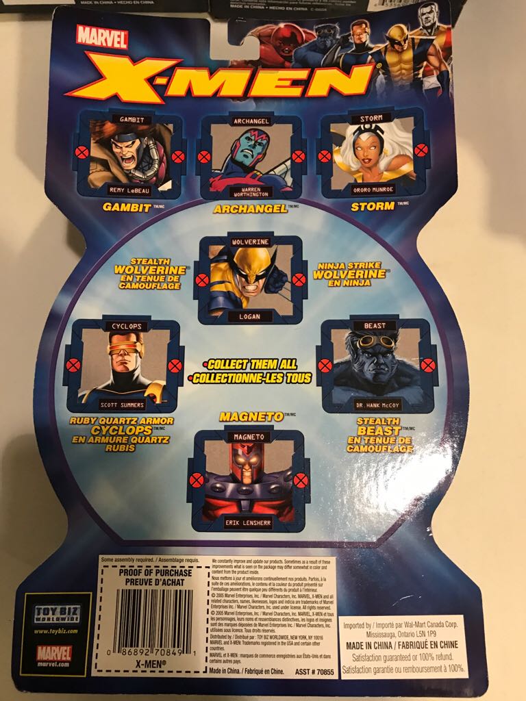 X-men Storm With Poseable Display Base  action figure collectible - Main Image 2