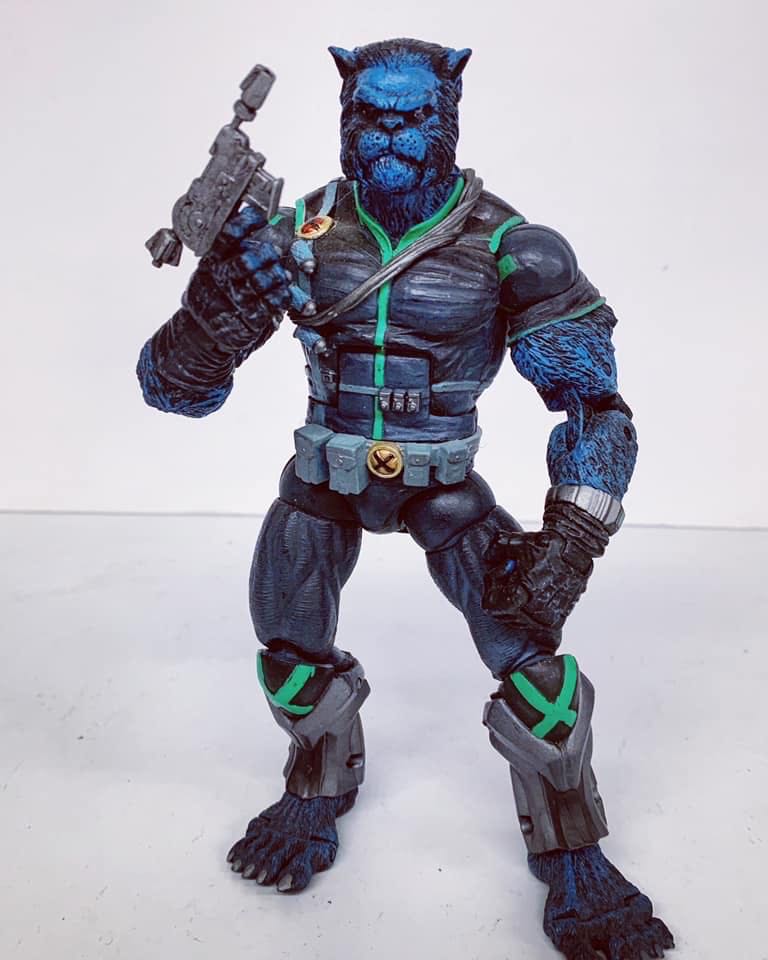 X-men Stealth Beast - Toybiz action figure collectible - Main Image 3