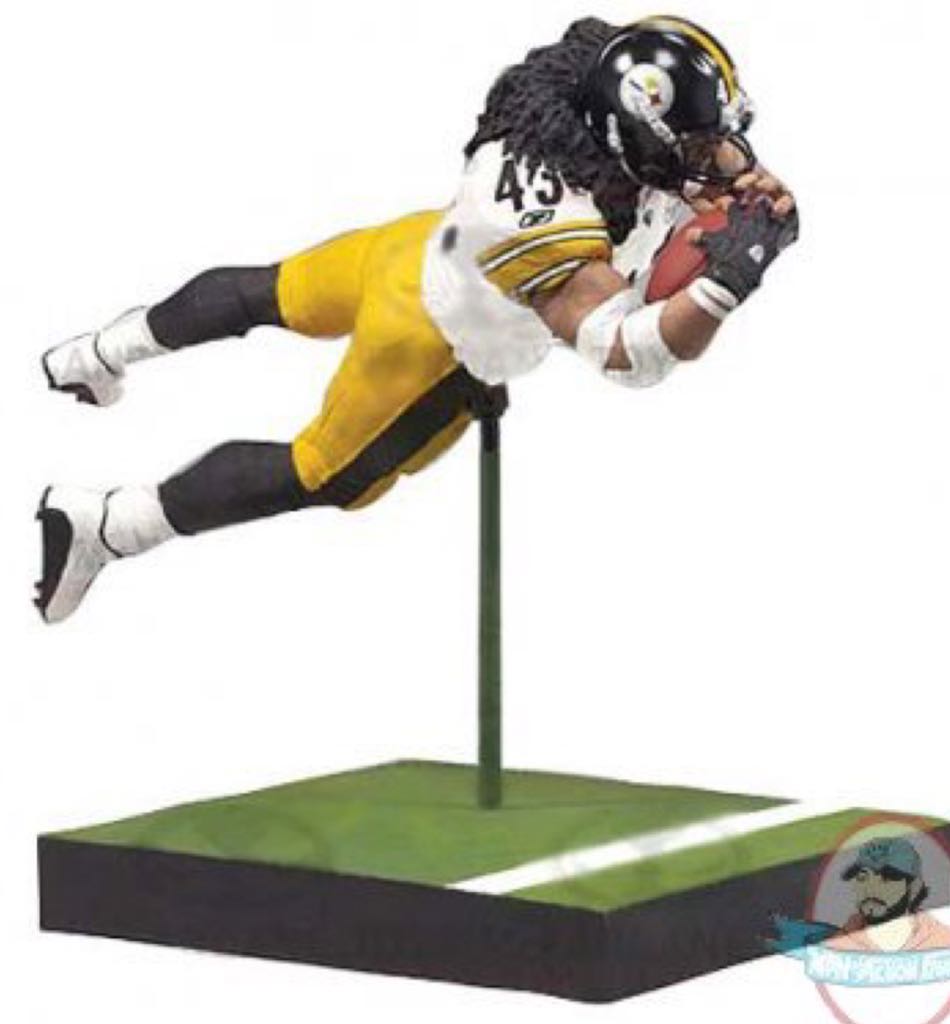 Troy Palamalu - Mcfarlene Toys (NFL Series 25) action figure collectible - Main Image 2