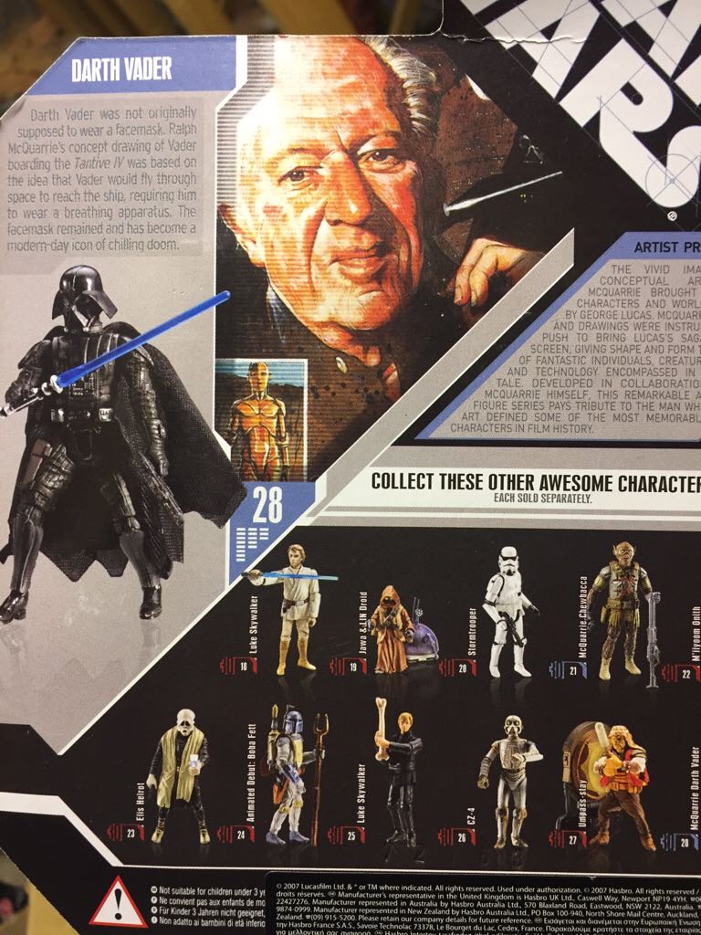 Concept Darth Vader - Hasbro (30th Anniversary Collection) action figure collectible - Main Image 2