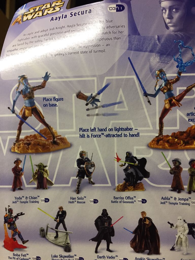 85015 Aayla Secura - Hasbro (Star Wars - Episode 2 AOTC) action figure collectible - Main Image 2