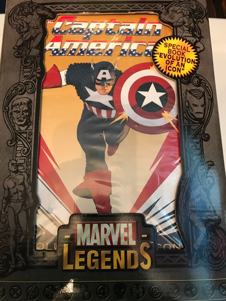 Marvel Legends Icons Captain America Unmasked  action figure collectible - Main Image 2
