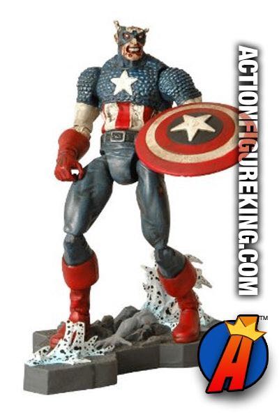 Zombie Colonel America - Diamond Select Toys (Marvel Select Zombies) action figure collectible - Main Image 2