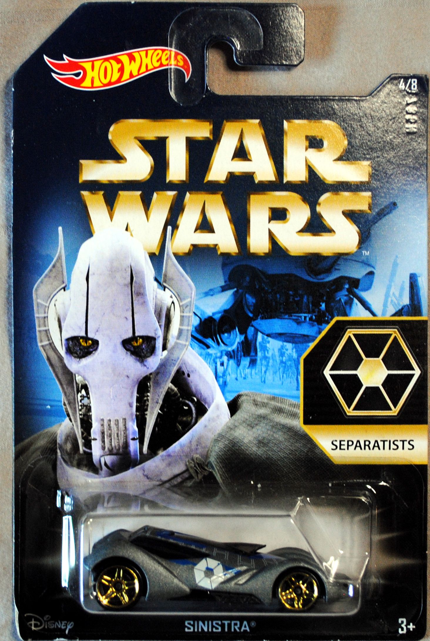 Hot Wheels Star Wars Factions The Separatists - Hot Wheels from Mattel (Star Wars Hot Wheels) action figure collectible - Main Image 1