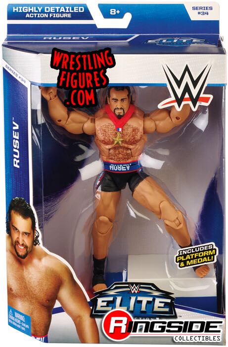 WWE Elite Rusev 34  action figure collectible - Main Image 1