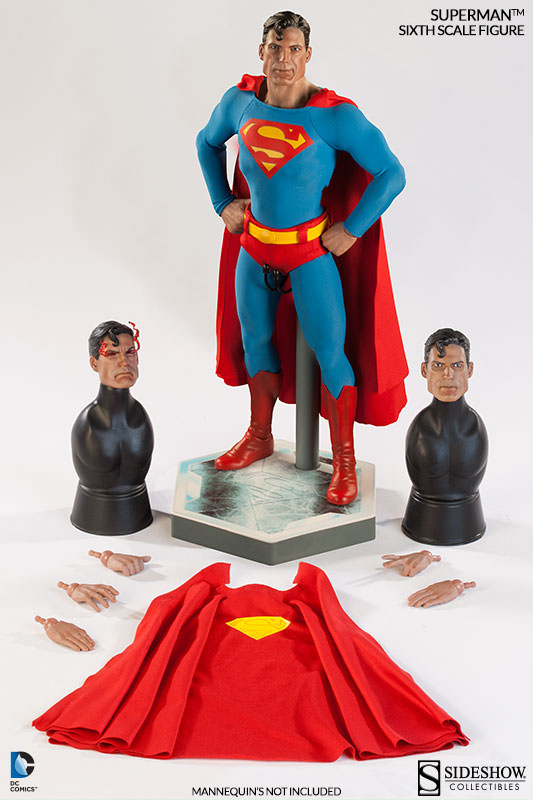 Superman (Exclusive) - Sideshow Collectibles (Sixth Scale Figures) action figure collectible - Main Image 2