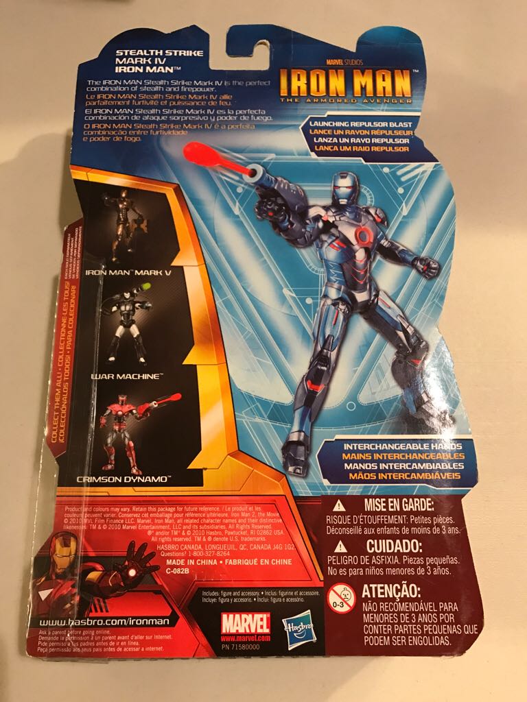 Iron Man The Armoured Avenger Marvel Legends - Stealth Strike Iron Man  action figure collectible - Main Image 2