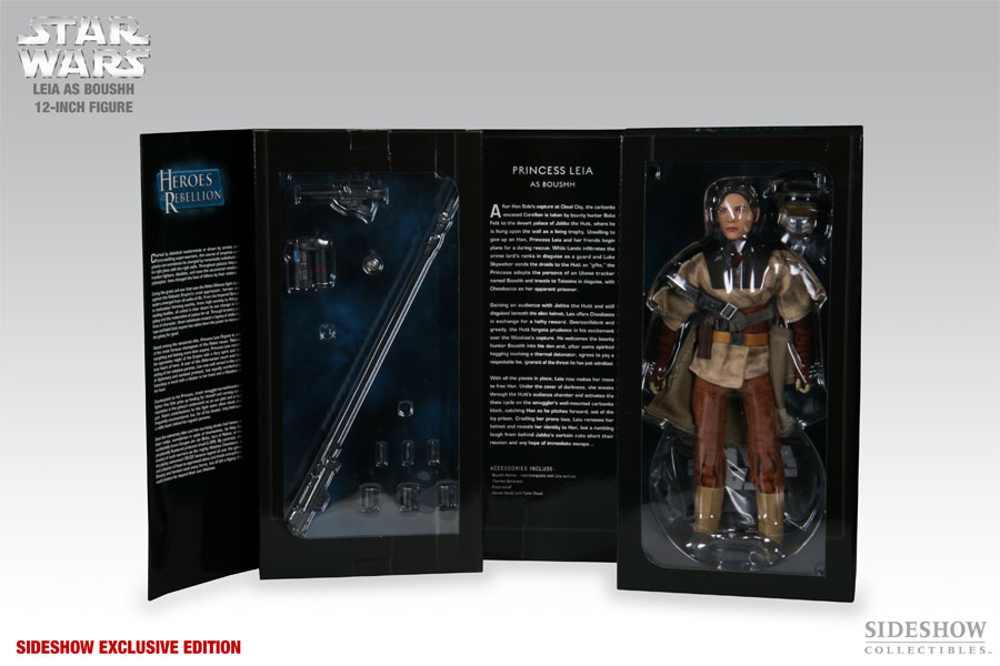 Princess Leia (Boushh) - Sideshow Collectibles (Sixth Scale Figures) action figure collectible - Main Image 2