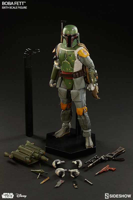 Boba Fett (Episode V : Empire Strike Back) - Sideshow Collectibles (Sixth Scale Figures) action figure collectible - Main Image 2