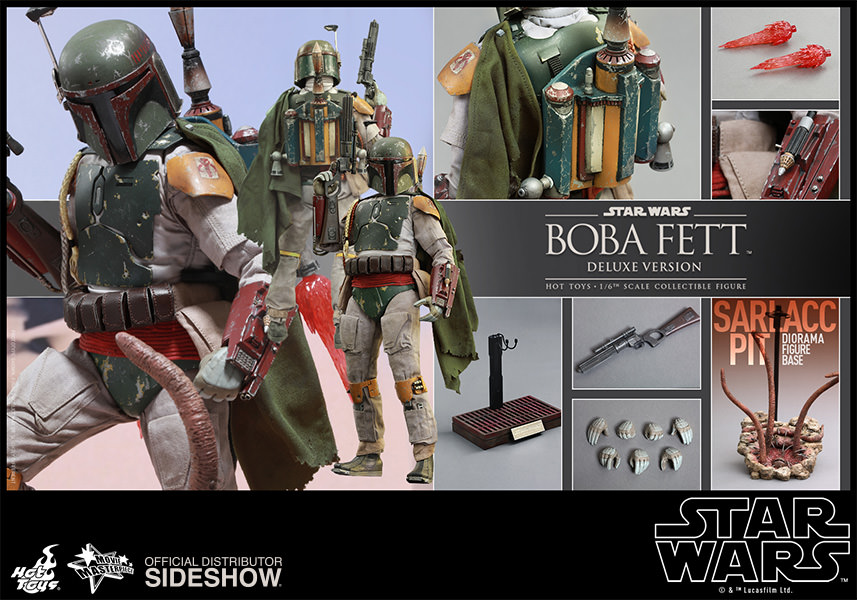 Boba Fett (Episode VI : Return of the Jedi) Deluxe - Hot Toys (Sixth Scale Figures) action figure collectible - Main Image 2