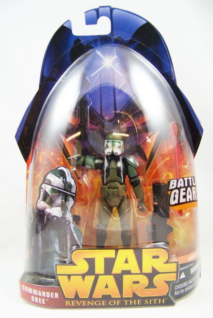 Commander Gree Battle Gear  (Star Wars - Revenge Of The Sith) action figure collectible - Main Image 1