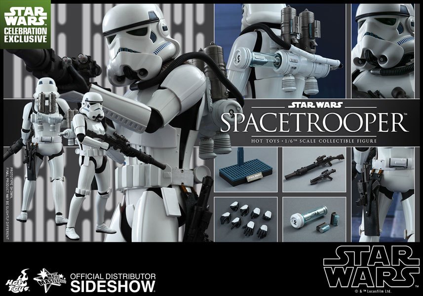 Spacetrooper **Exclusive** - Hot Toys (Sixth Scale Figures) action figure collectible - Main Image 2