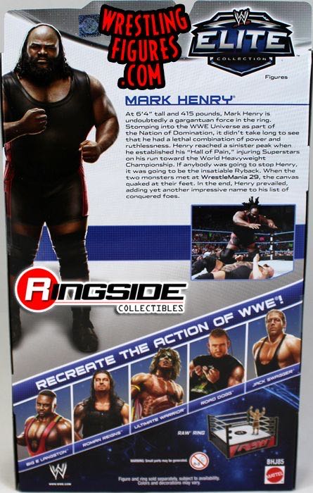 Mark Henry - Mattel Wwe (WWE Elite Collection 26) action figure collectible - Main Image 4