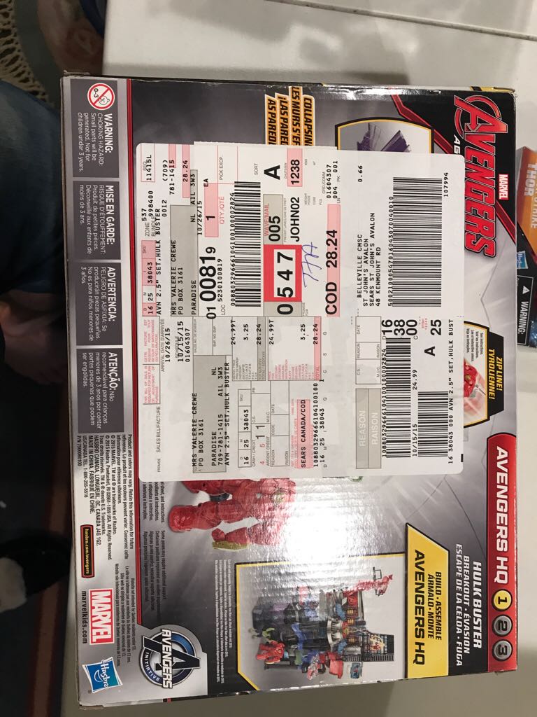 Avengers Age Of Ultron Avengers HQ Hulkbuster Breakout  action figure collectible - Main Image 2